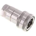 Hydraulikkupplung ISO 7241-1B, Muffe, NPT 1/2"(IG),Edelstahl