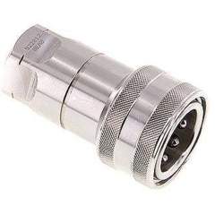 Hydraulikkupplung ISO 7241-1B, Muffe, NPT 1/2"(IG),Edelstahl