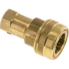 Hydraulikkupplung ISO 7241-1B, Muffe, G 1/2"(IG),Messing