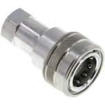 Hydraulikkupplung ISO 7241-1B, Muffe, NPT 1/2"(IG), Stahl