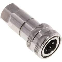 Hydraulikkupplung ISO 7241-1B, Muffe, G 1/4"(IG),Edelstahl