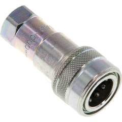 Hydraulikkupplung ISO 7241-1B, Muffe, G 1/4"(IG), Stahl
