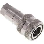 Hydraulikkupplung ISO 7241-1B, Muffe, G 1/8"(IG),Edelstahl