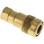 Hydraulikkupplung ISO 7241-1B, Muffe, NPT 1/8"(IG),Messing