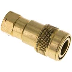 Hydraulikkupplung ISO 7241-1B, Muffe, NPT 1/8"(IG),Messing