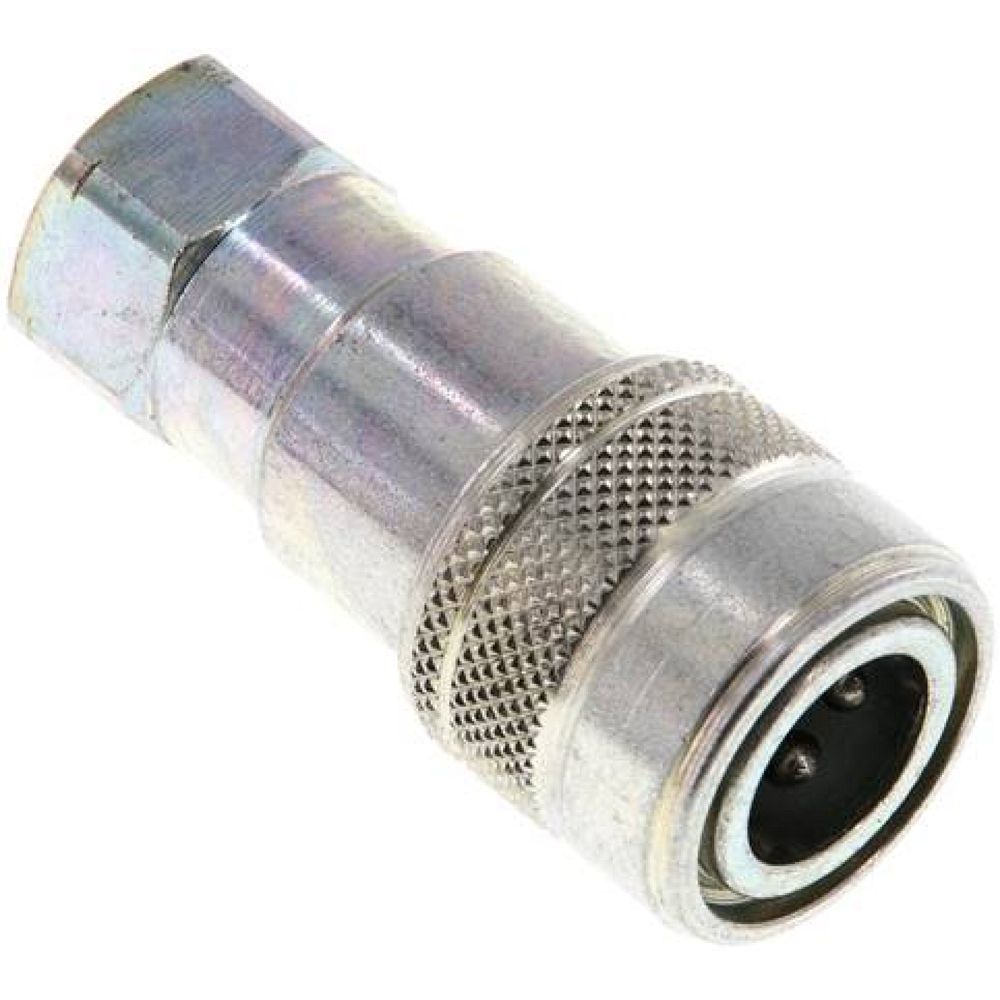 Hydraulikkupplung ISO 7241-1B, Muffe, NPT 1/8"(IG), Stahl