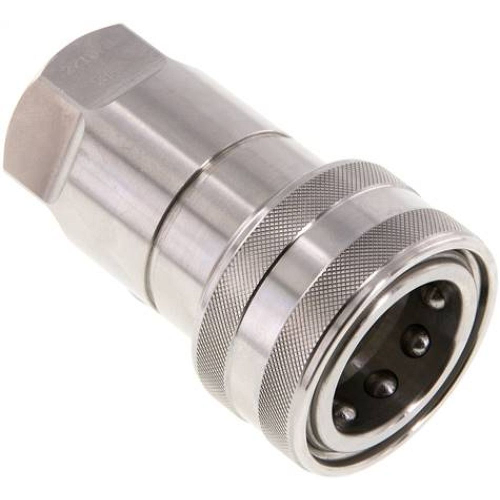 Hydraulikkupplung ISO 7241-1B, Muffe, G 3/4"(IG),Edelstahl