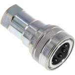 Hydraulikkupplung ISO 7241-1B, Muffe, NPT 3/4"(IG), Stahl