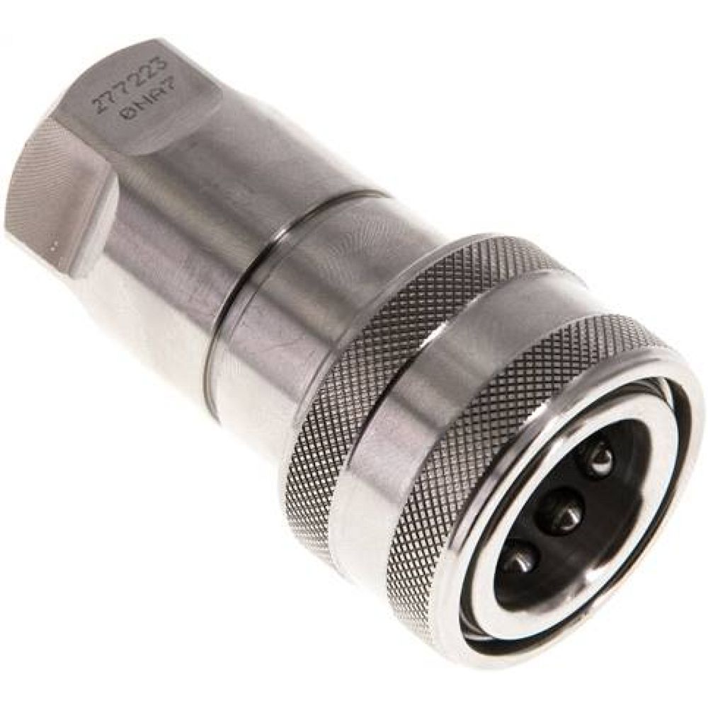 Hydraulikkupplung ISO 7241-1B, Muffe, G 3/8"(IG),Edelstahl