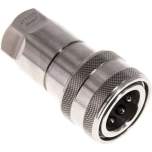 Hydraulikkupplung ISO 7241-1B, Muffe, G 3/8"(IG),Edelstahl