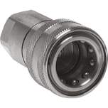 Hydraulikkupplung ISO 7241-1B, Muffe, G 1-1/4"(IG),Edelstahl