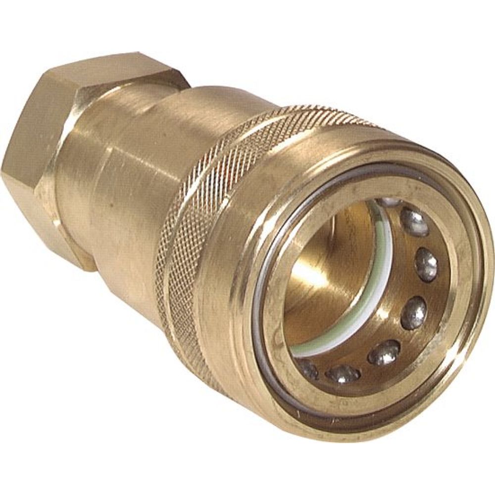 Hydraulikkupplung ISO 7241-1B, Muffe, G 2"(IG),Messing