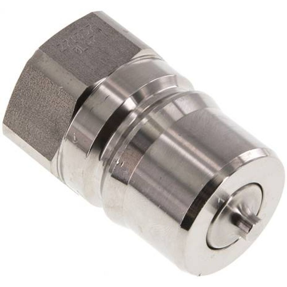 Hydraulikkupplung ISO 7241-1B, Stecker, G 1"(IG),Edelstahl