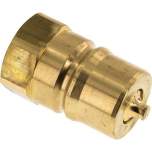 Hydraulikkupplung ISO 7241-1B, Stecker, G 1"(IG),Messing