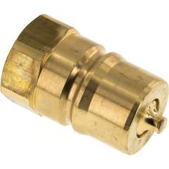 Hydraulikkupplung ISO 7241-1B, Stecker, G 1"(IG),Messing