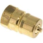 Hydraulikkupplung ISO 7241-1B, Stecker, NPT 1"(IG),Messing