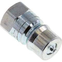 Hydraulikkupplung ISO 7241-1B, Stecker, G 1/2"(IG), Stahl