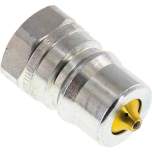 Parker VAS 12 ST-DE. Hydraulikkupplung ISO 7241-1B, Stecker/Druckeleminator, G 1/2"(IG), Stahl