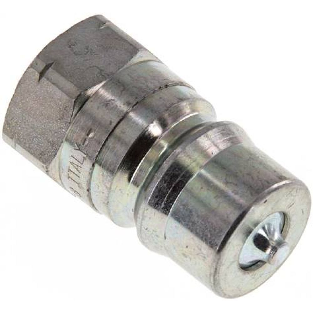 Hydraulikkupplung ISO 7241-1B, Stecker, NPT 1/2"(IG), Stahl
