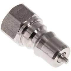 Hydraulikkupplung ISO 7241-1B, Stecker, G 1/4"(IG),Edelstahl