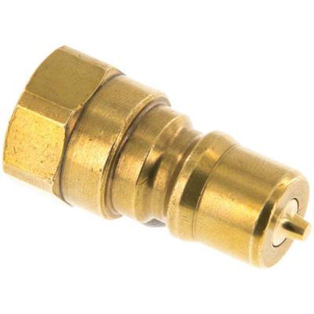 Hydraulikkupplung ISO 7241-1B, Stecker, G 1/4"(IG),Messing