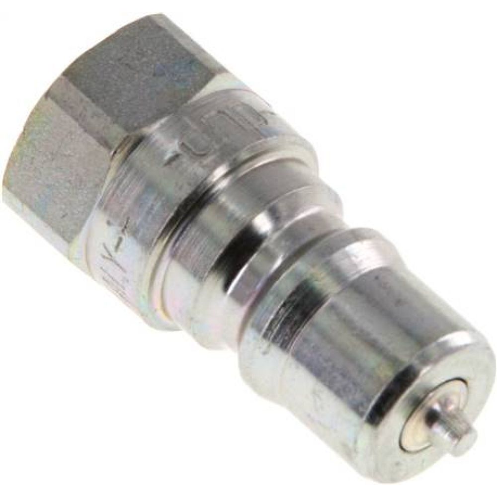 Hydraulikkupplung ISO 7241-1B, Stecker, G 1/4"(IG), Stahl