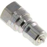 Hydraulikkupplung ISO 7241-1B, Stecker, G 1/4"(IG), Stahl