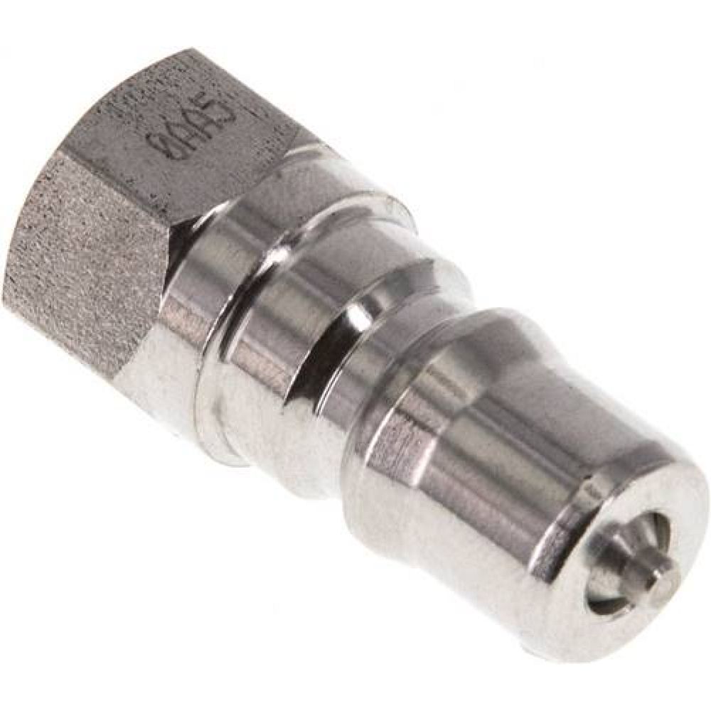 Hydraulikkupplung ISO 7241-1B, Stecker, G 1/8"(IG),Edelstahl