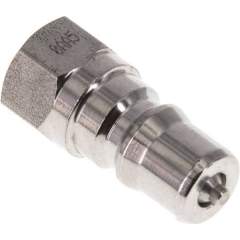 Hydraulikkupplung ISO 7241-1B, Stecker, G 1/8"(IG),Edelstahl