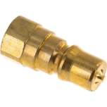 Hydraulikkupplung ISO 7241-1B, Stecker, G 1/8"(IG),Messing