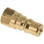 Hydraulikkupplung ISO 7241-1B, Stecker, NPT 1/8"(IG),Messing