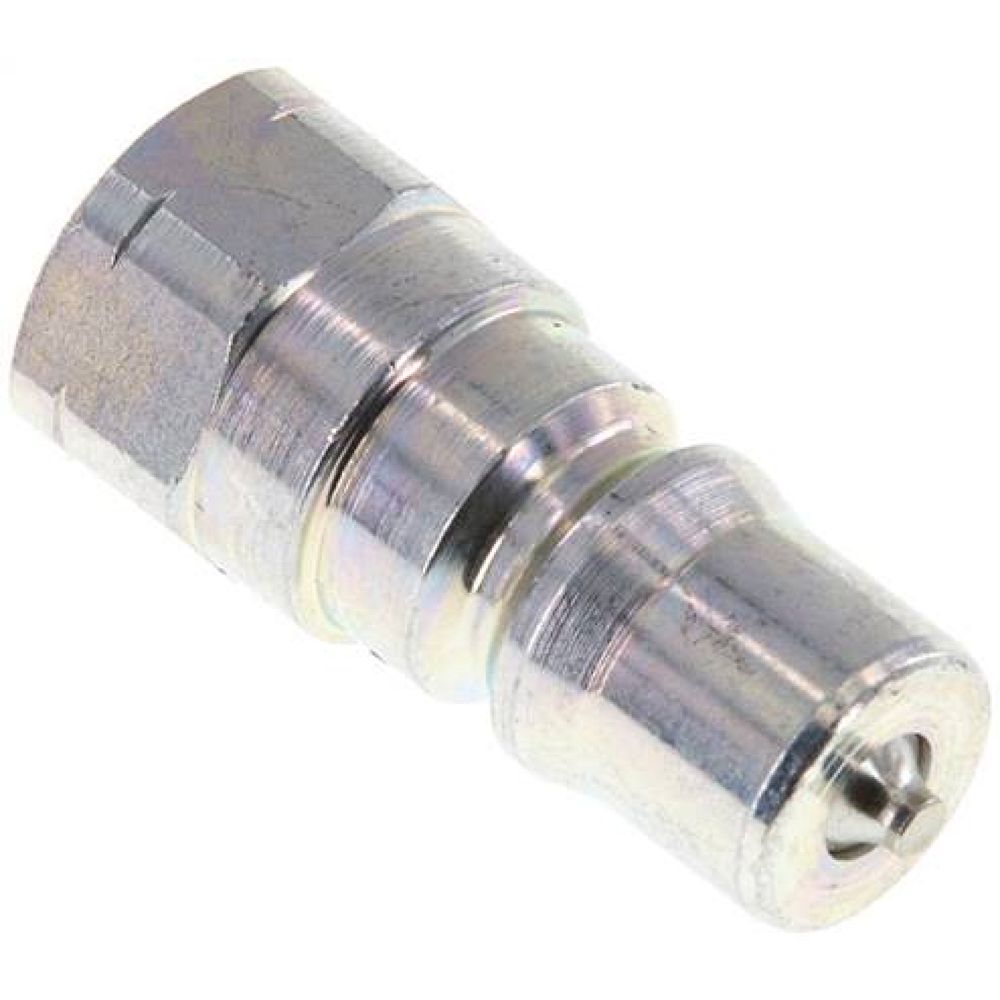 Hydraulikkupplung ISO 7241-1B, Stecker, NPT 1/8"(IG), Stahl