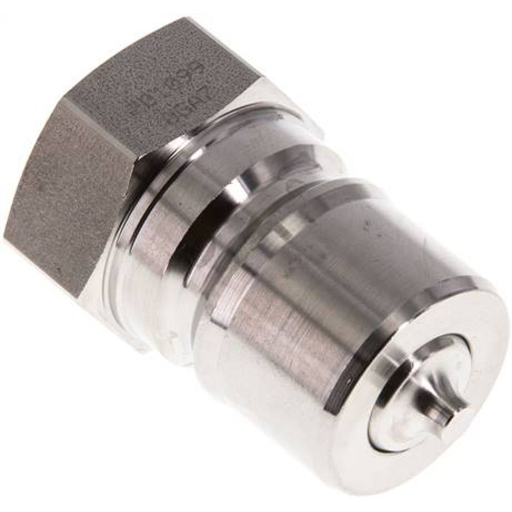 Hydraulikkupplung ISO 7241-1B, Stecker, G 3/4"(IG),Edelstahl