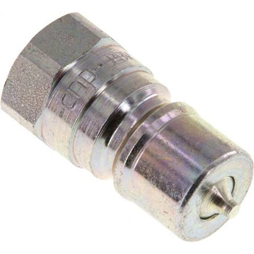 Hydraulikkupplung ISO 7241-1B, Stecker, G 3/8"(IG), Stahl