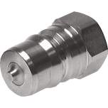 Hydraulikkupplung ISO 7241-1B, Stecker, G 2"(IG),Edelstahl