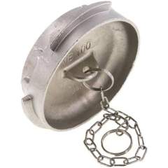 Tankwagenkupplung Verschlussstopfen, 1.4408 für MK 100 ES