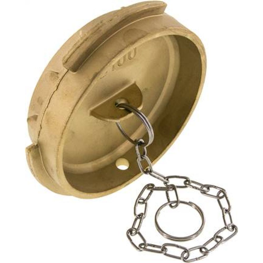 Tankwagenkupplung Verschlussstopfen, Messing für MK 100 MS