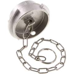 Tankwagenkupplung Verschlussstopfen, 1.4408 für MK 50 ES