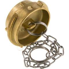 Tankwagenkupplung Verschlussstopfen, Messing für MK 50 MS