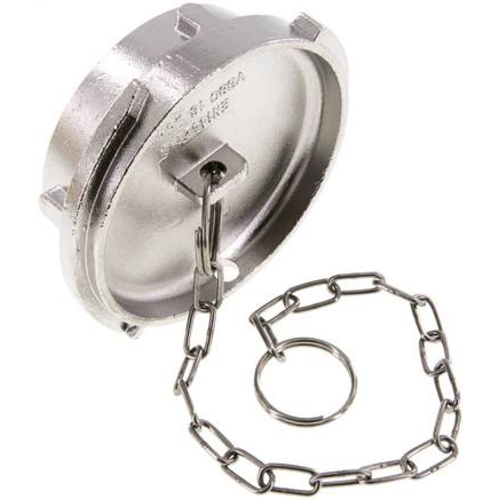 Tankwagenkupplung Verschlussstopfen, 1.4408 für MK 80 ES