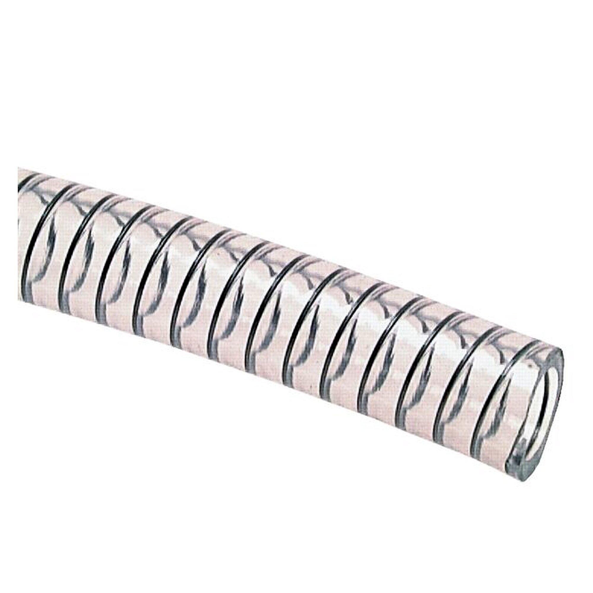 PVC-Saug-Druck-Schlauch mit Stahlspirale 10x3mm, Schlauchdurchmesser (innen) 10 mm