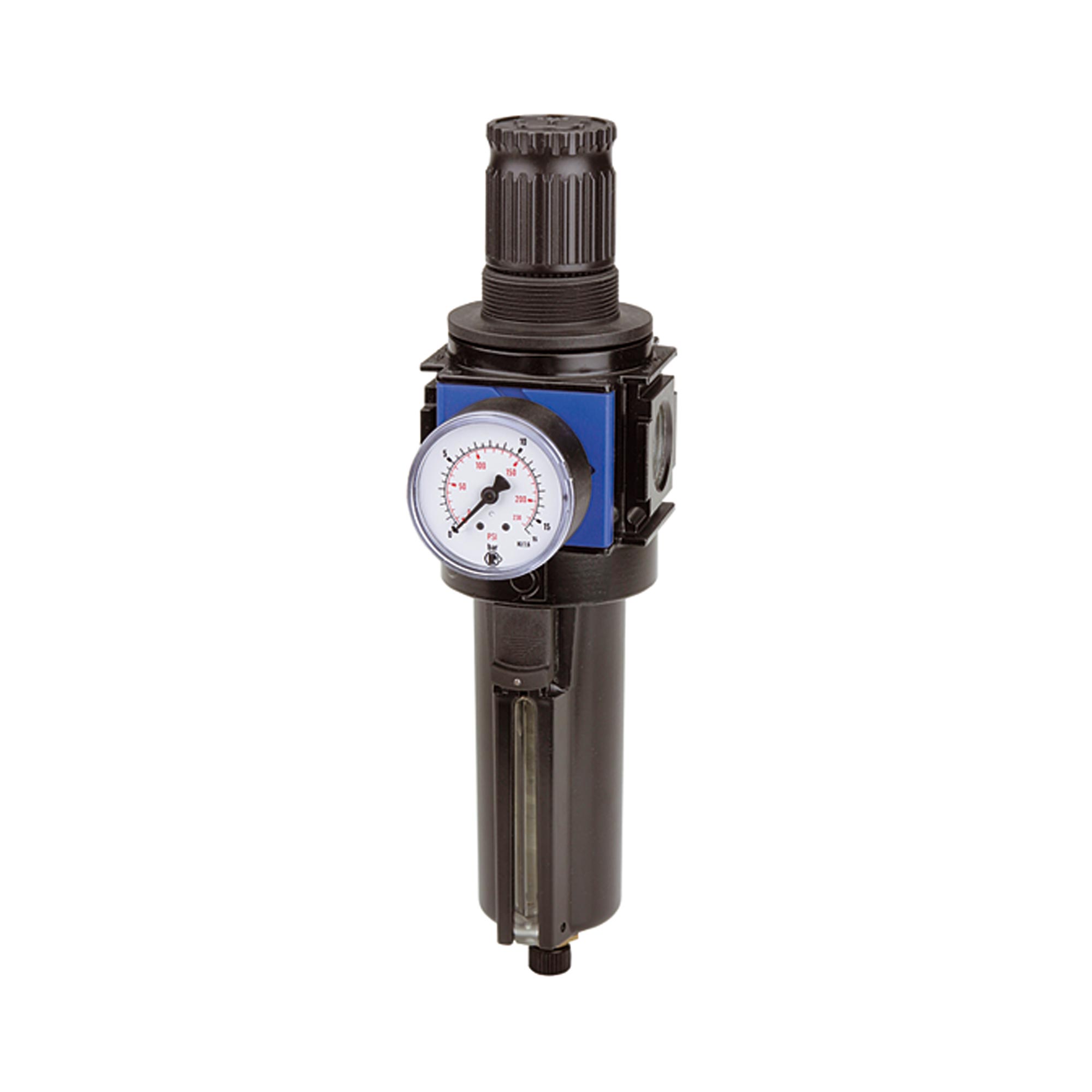 Filterregler »variobloc«, Metallbehälter, Sichtrohr, BG 1, G 3/8 - Riegler 125311