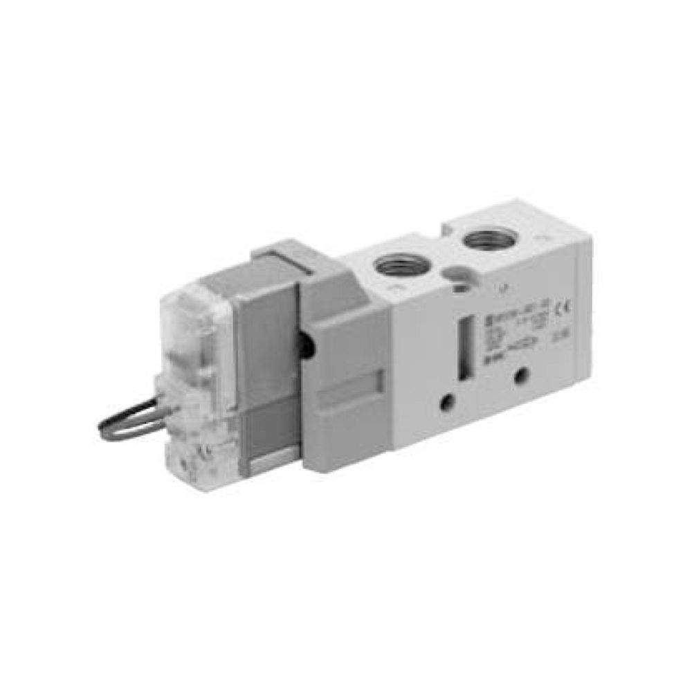SMC VF3330-5YO1-02F. VF3000, 5 Port Solenoid Valve w/Rectifier