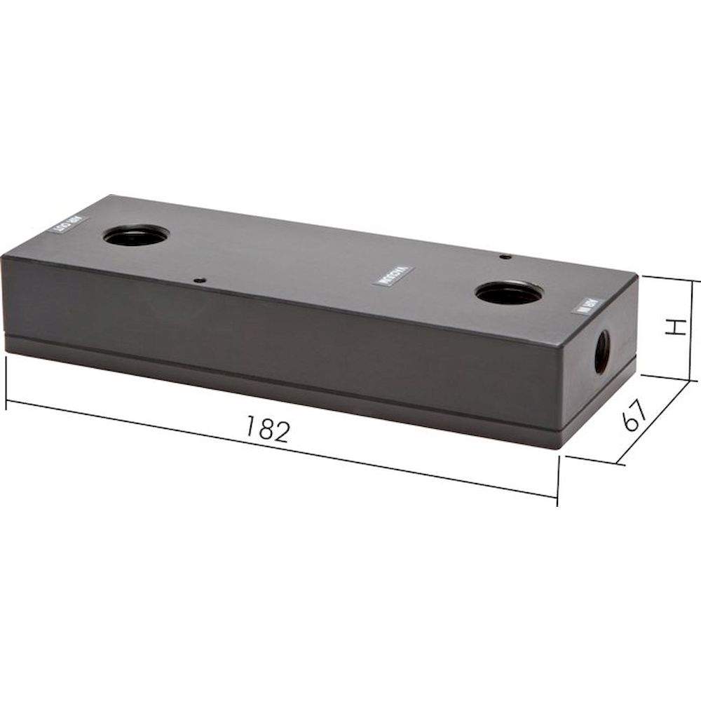 Multi stage ejectors to 98,7% vacuum, G 1/2", to 160 l/min