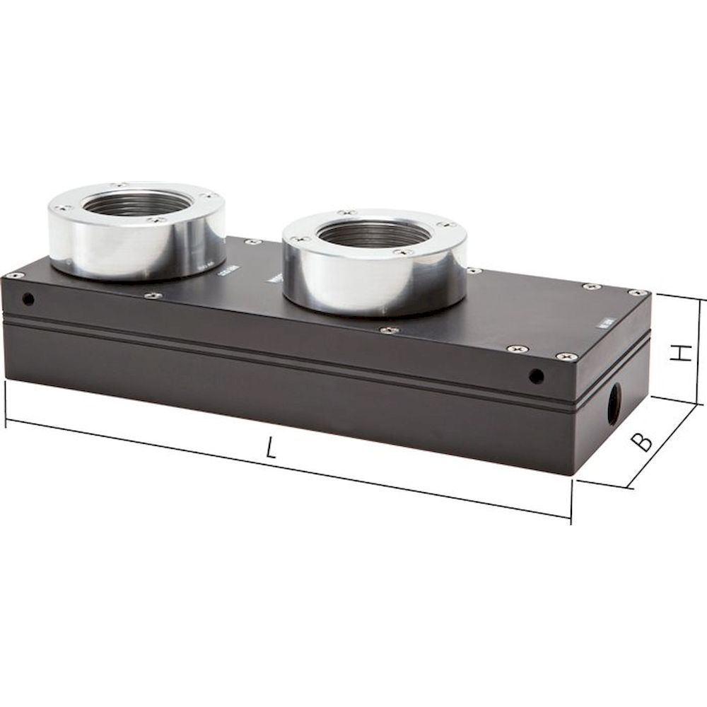 Multi stage ejectors to 90% vacuum, G 2", to 6400 l/min