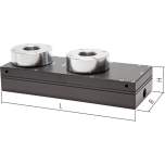 Multi stage ejectors to 90% vacuum, G 1-1/2", to 1400 l/min