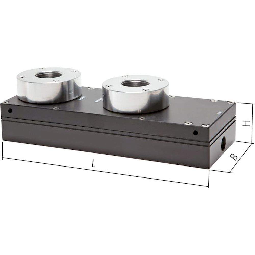 Multi stage ejectors to 90% vacuum, G 2", to 3800 l/min