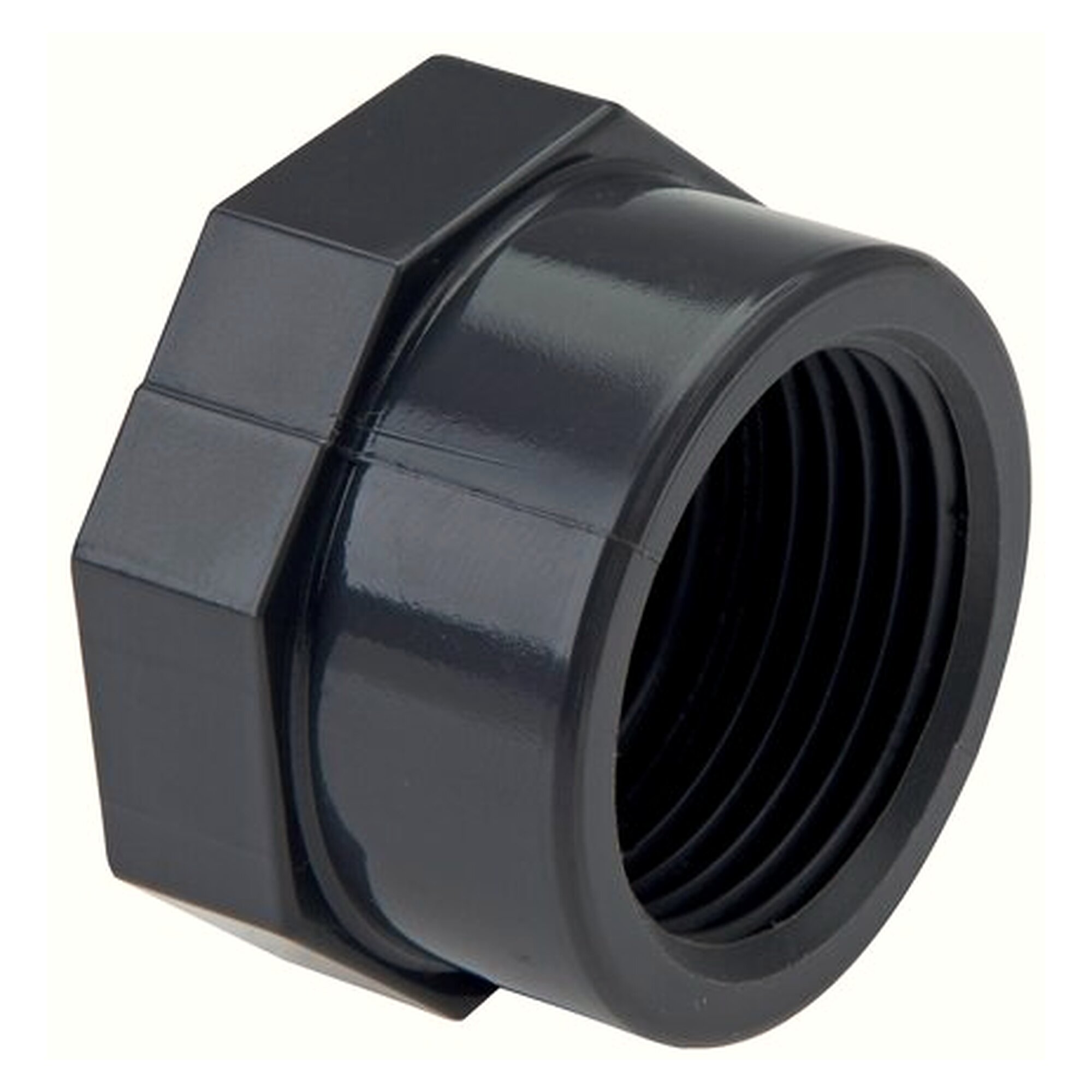 Sealing cap, female thread Rp 3/8", length 22 mm, PVC-U, for closing ports