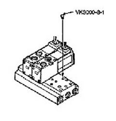 SMC VK3000-7-1A. Blindplatte