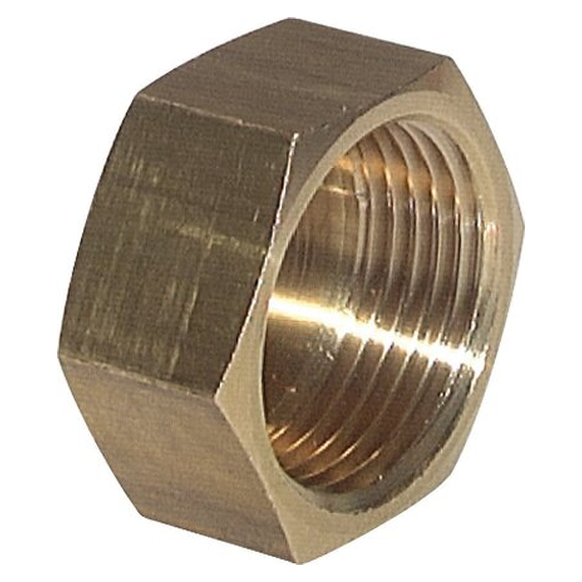Sealing cap, thread G 1-1/4", PN 16 bar, brass, for closing ports